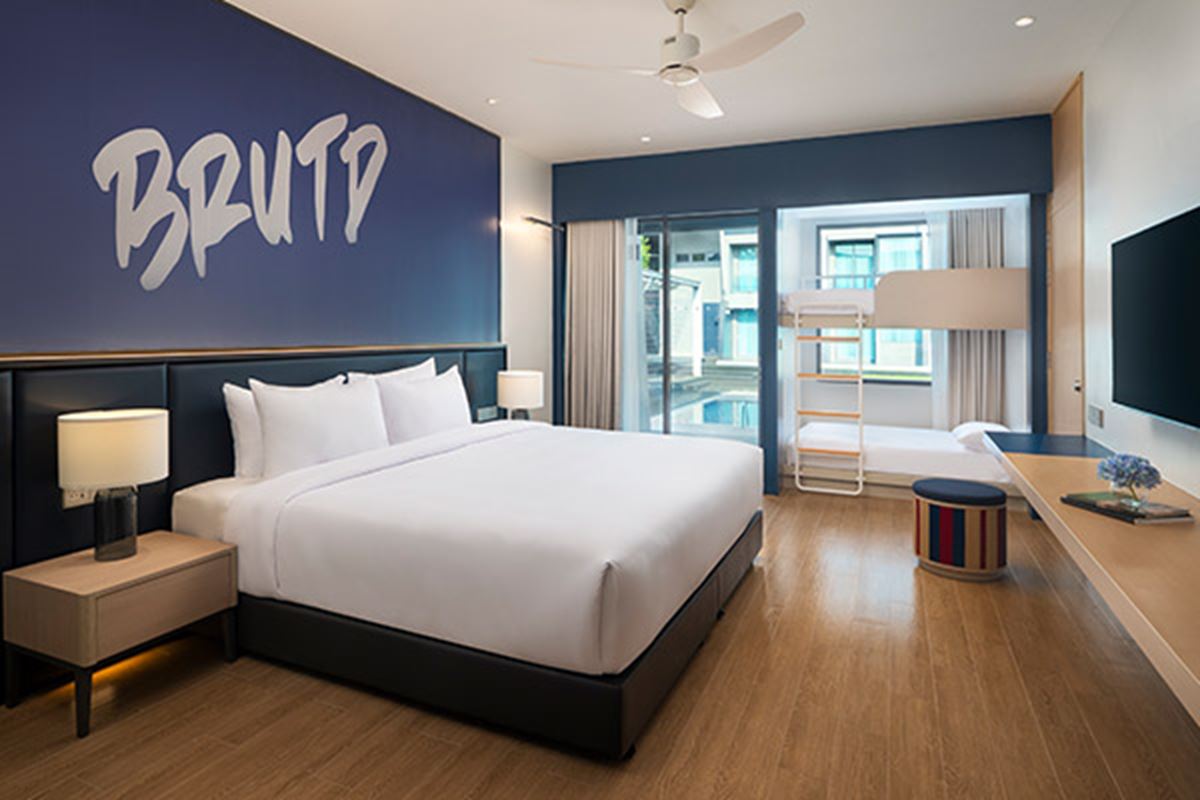 Deluxe Family Pool Terrace Bunkbed - 아마리 부리람 유나이티드