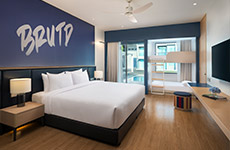 Deluxe Family Pool Terrace Bunkbed